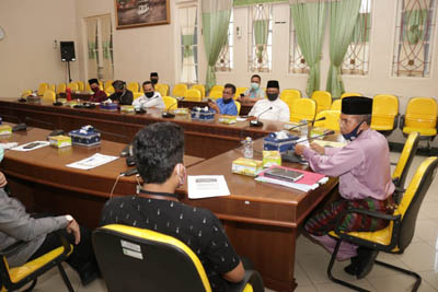  Pj Sekda Siak Jamaludin Pimpin Rapat Penerapan Tatanan Normal Baru